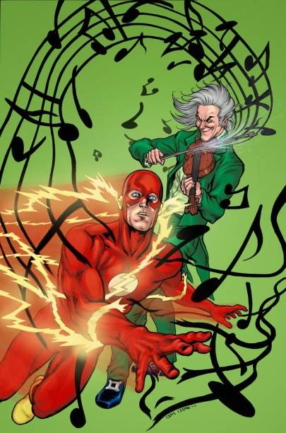 Vilão das histórias do Flash, o Flautista foi um dos primeiros personagens abertamente gays das histórias em quadrinhos. Criado em 1959, ele saiu do armário em The Flash #53, história em quadrinhos publicada em 1951.