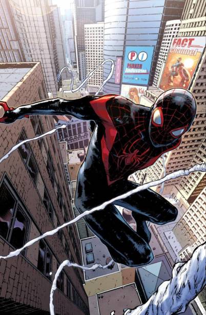 A versão de uma Terra alternativa do Homem-Aranha que hoje convive no mesmo universo de Peter Parker, Miles Morales é um garoto negro que herdou o manto de Homem-Aranha. Seu sucesso transpôs os quadrinhos, e Morales tornou-se o personagem principal da grandiosa animação “Homem-Aranha: No Aranhaverso”, que inclusive contou com um brasileiro em sua equipe de produção.