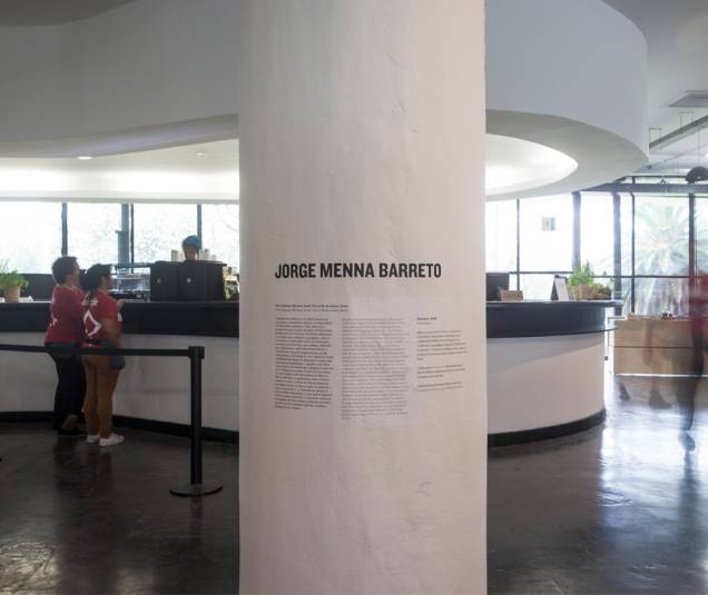 Detalhes da instalação "Restauro", que Jorgge fez na última Bienal de São Paulo