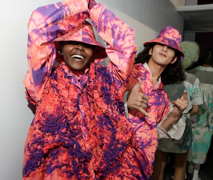 Collab Lucas Leão - Backstage SPFW N47, 2019