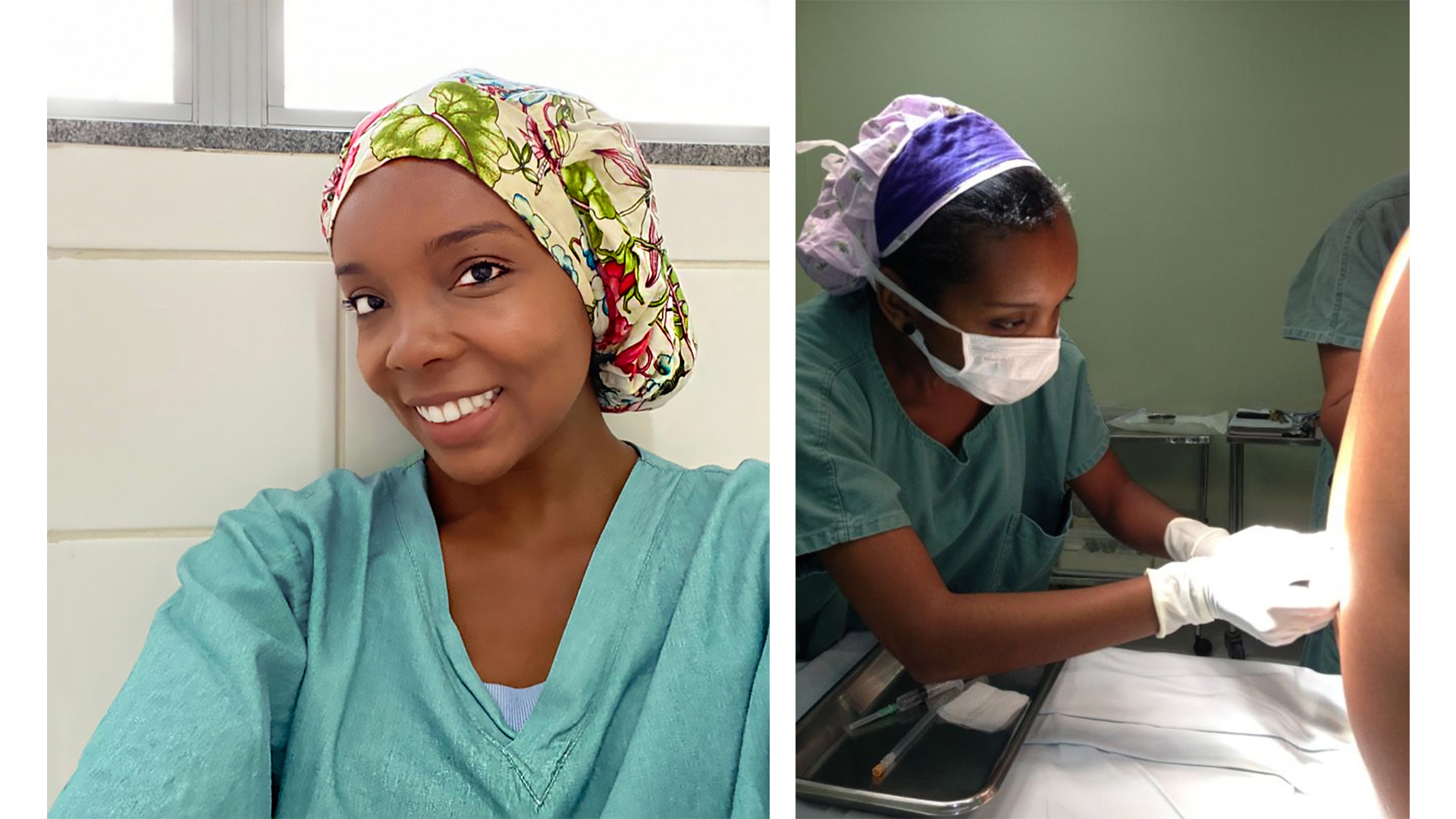 Além de trabalhar como apresentadora atualmente, Thelma segue exercendo medicina – ela é anestesiologista.