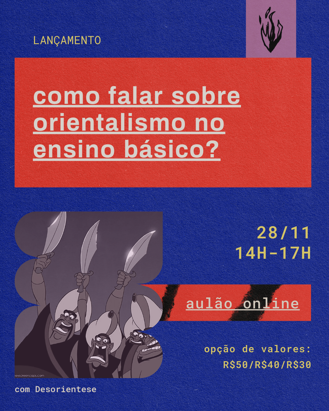 Curso Como falar sobre orientalismo no ensino básico?