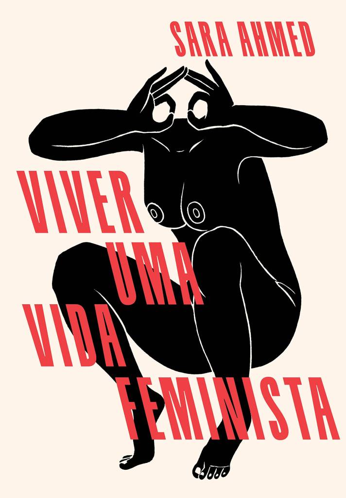 capa de livro viver uma vida feminsita