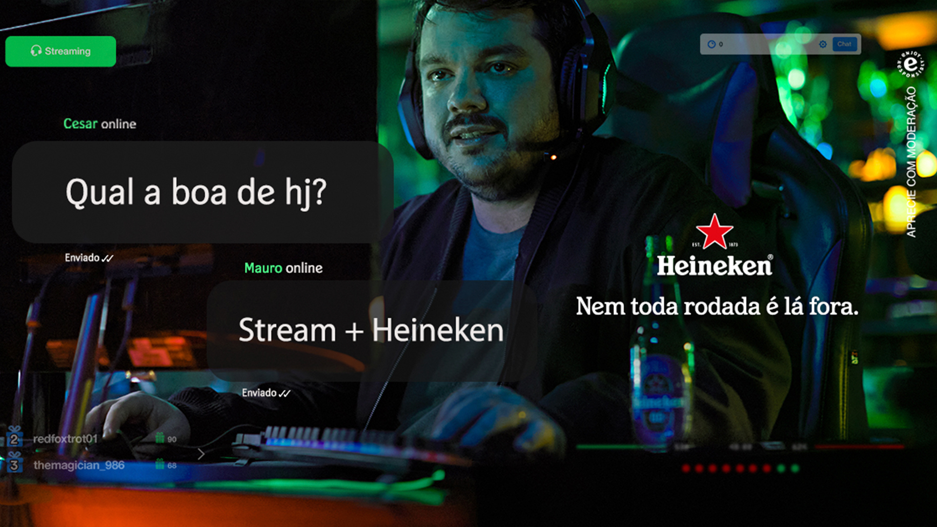 Campanha HNK Games da Heineken